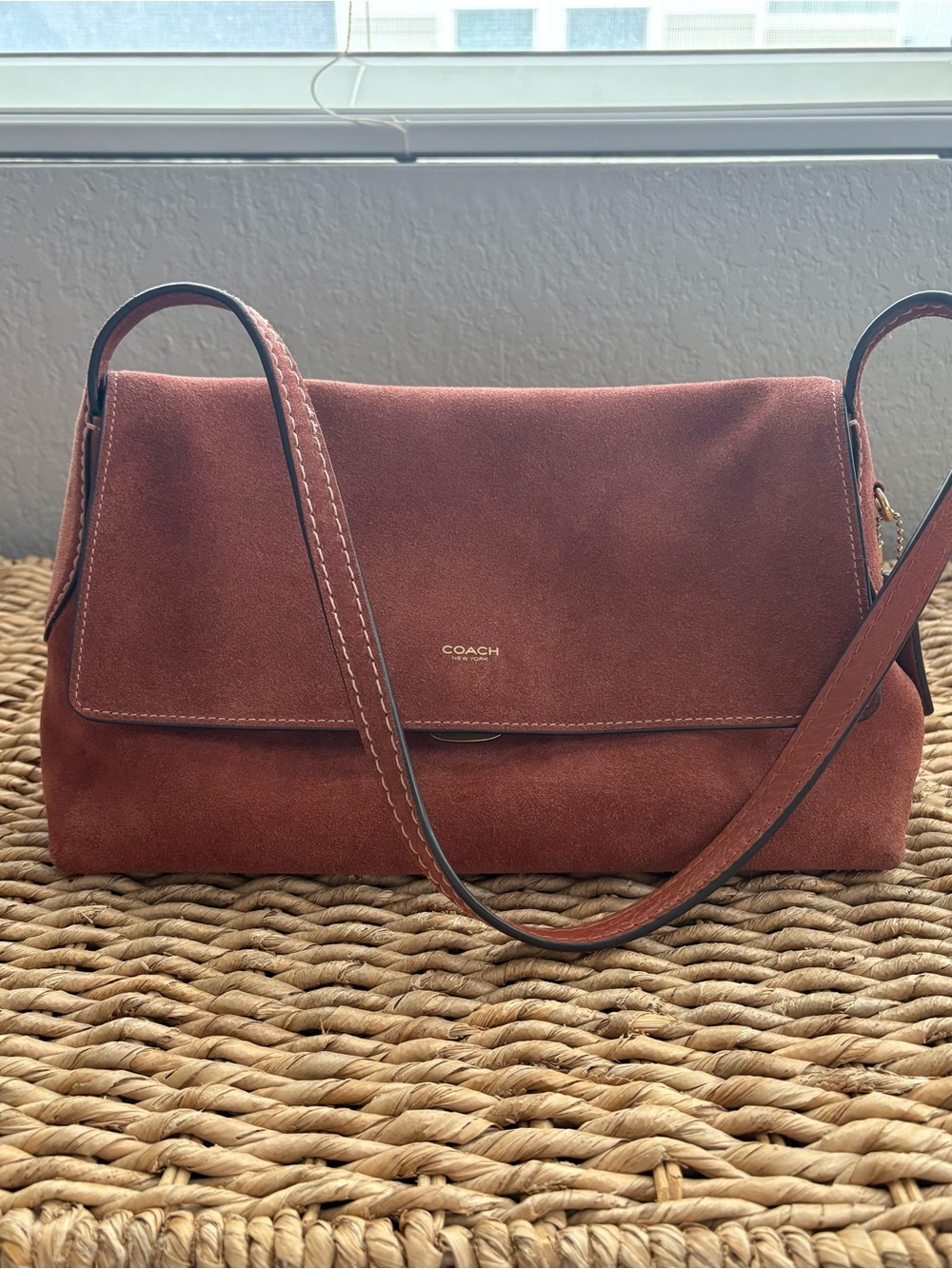 Coach Chelsea Shoulder Bag 30- Brass/Clay